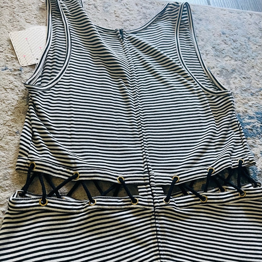Black and white Maxi dress size M